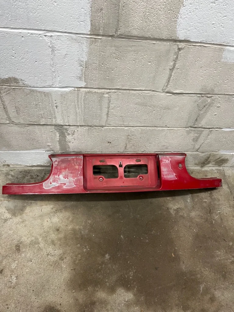 NA Miata finish panel removed