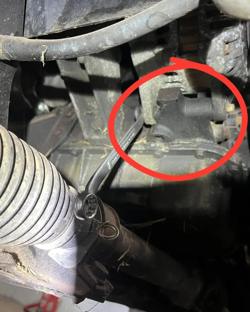 NA Miata bottom alternator bolt